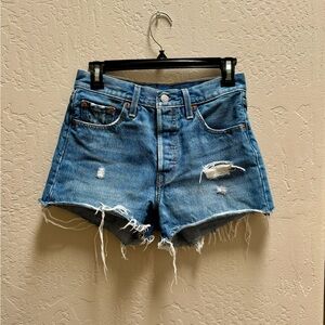 Levi’s 501 High Waisted Shorts